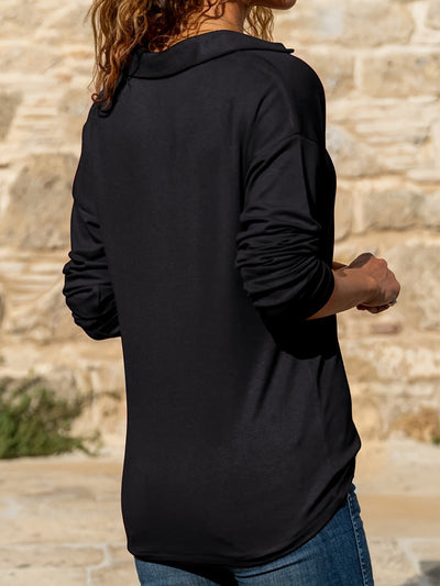 Sheena – Top with Zipper Detail