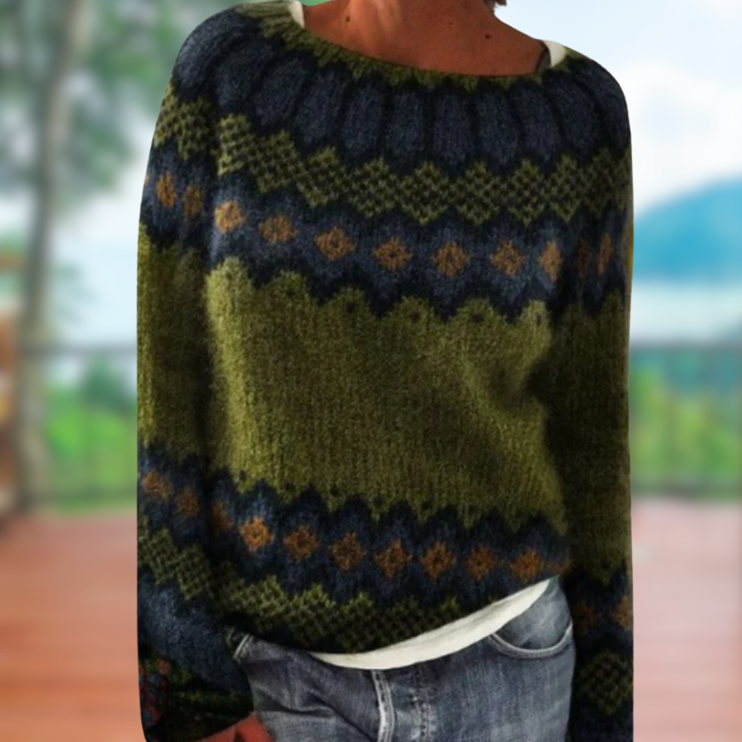 Malea™ - Cozy Retro Sweater