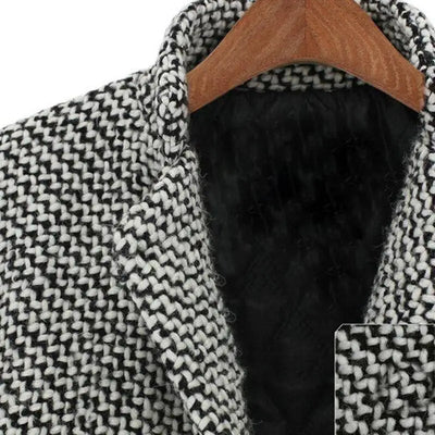 CHELSEA™ | LONG CHECKED COAT