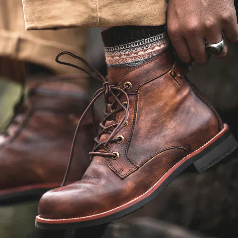 Hunter™ | Leather Boots for Men